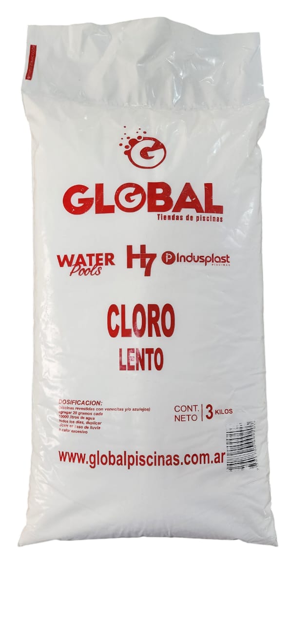 CLORO LENTO X 3 KILOS